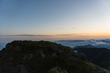 Sunrise from Nagatadake, Yakushima island, Japan