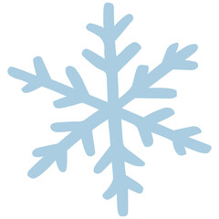 手書きの雪の結晶