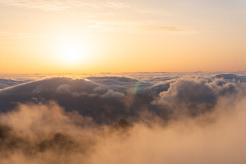 Sunrise from Nagatadake, Yakushima island, Japan