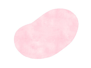 Abstract Watercolor Stain Organic Freeform Shape