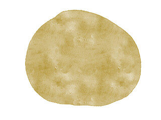 Abstract Watercolor Stain Organic Freeform Shape