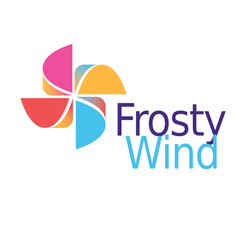 Fototapeta na wymiar Frosty Wind Logo