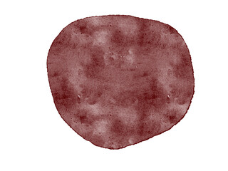 Abstract Watercolor Stain Organic Freeform Shape