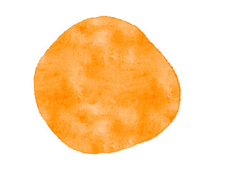 Abstract Watercolor Stain Organic Freeform Shape