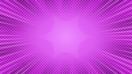 abstract purple background with comic style