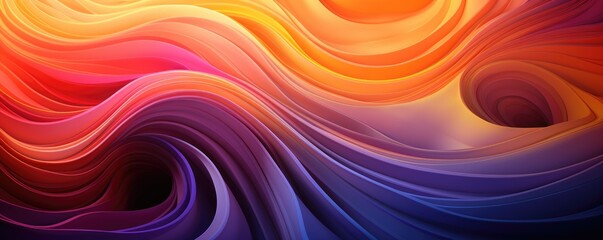 Fototapeta premium Smooth wave abstract modern background. Cover design template, certificate postcard, document, business.