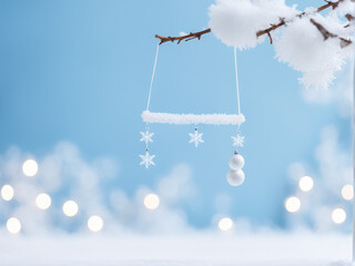 Merry christmas and happy new year background.