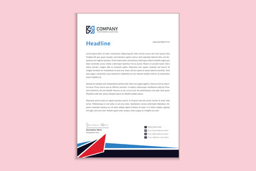 Professional letterhead template for your business