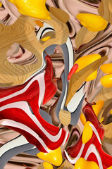 Obraz premium Abstract composition. Abstract background 