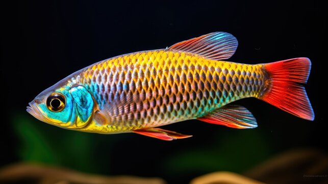 Boesemans rainbow fish Melanotaenia boese tropical