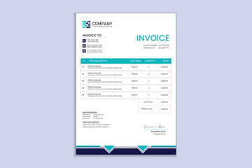 Professional invoice template for your business
