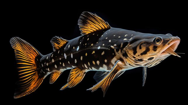 Featherfin squeaker catfish Synodontis Epterus Aquarius