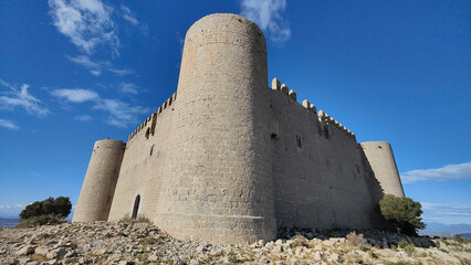 Fototapeta na wymiar Castillo del Montgrí-Baix Empordà-Girona
