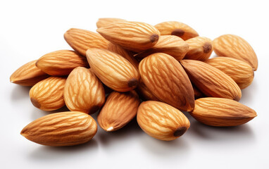 Almond isolated on a white background