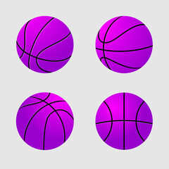 Basket Ball Vector Image And Illustration