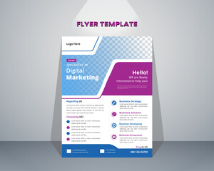 Corporate Busines flyer special design for personal identity	