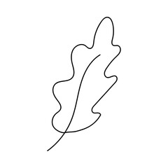 Doodle style plant. Hand drawn. Isolated on a white background.