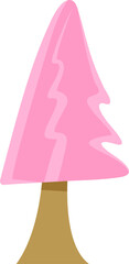 Tree Flat Icon Illustration