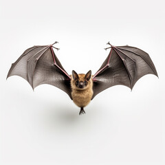 Bat isolated on white background