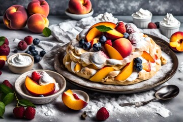 cake with fruits