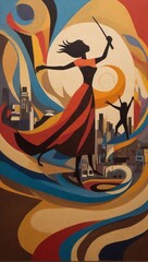 person in the city