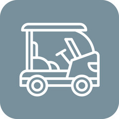 Golf Cart Icon