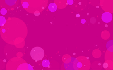 pink bokeh background with hearts