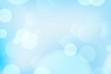 Abstract blue background with bokeh, Abstract blue background with circles, Blue banner