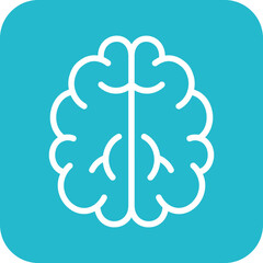 Obraz premium Brain Icon