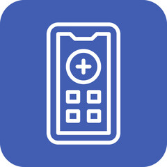 Obraz premium Medical App Icon