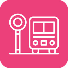 Bus Stop Icon