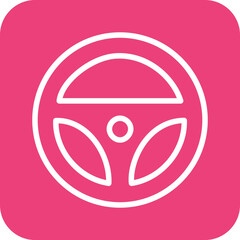 Steering Wheel Icon