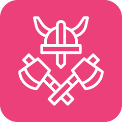 Obraz premium Viking Icon