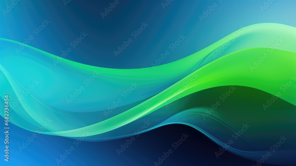 Aufkleber simple color abstract background with wave.