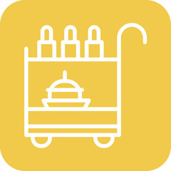 Serving Cart Icon