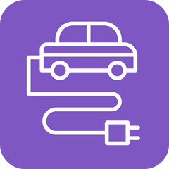Electric Car Icon