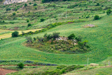 Agricultural Fields in Ragusa - Sicily - Italy