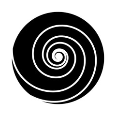 Peppermint Candy icon vector. Sweet illustration sign. Candy symbol. Dessert logo.