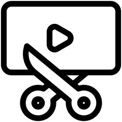 video editing icon