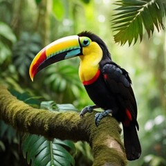 Fototapeta premium toucan in the jungle