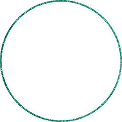 Shape With Glitter Frame