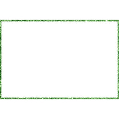 Obraz premium Rectangle Shape With Glitter Frame