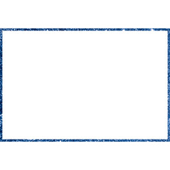 Rectangle Shape With Glitter Frame