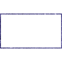 Rectangle Shape With Glitter Frame