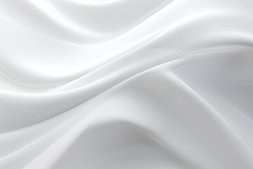 Abstract smooth elegant white fabric texture background