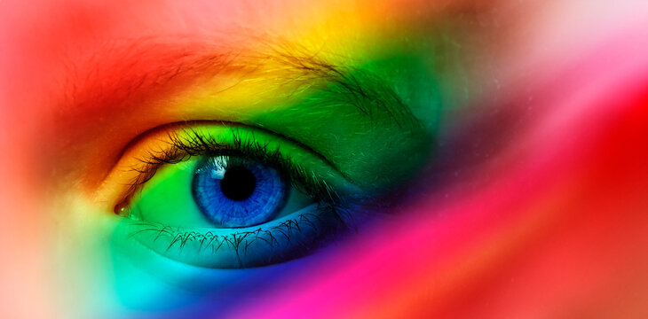 eye and colors