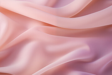 Abstract background texture of natural peach lilac color fabric.