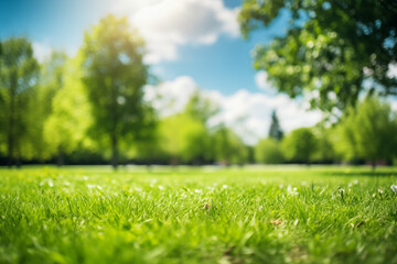 a close up of grass and trees