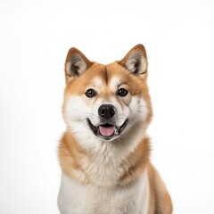 Fototapeta premium a dog with its tongue out