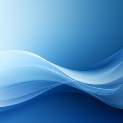 a blue and white wavy background